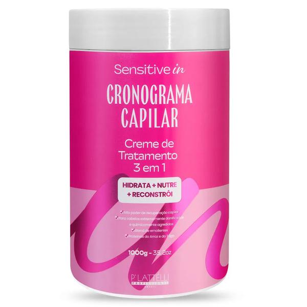 Sensitive In Creme de Tratamento Cronograma Capilar 1kg