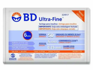 SERINGA BD ULTRA FINE 50UI 6MM C/10 UNIDADES