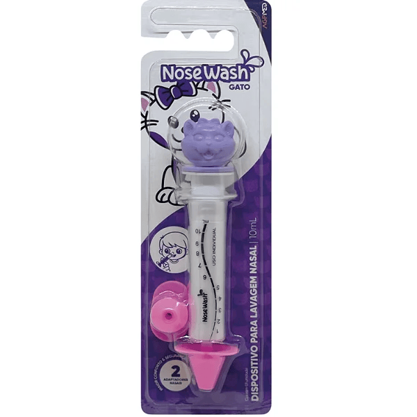 Dispositivo para Lavagem Nasal Nosewash Gato 10ml
