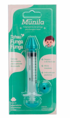 SERINGA P/ LAVAGEM NASAL INF 10ML FUNGA FUNGA MULINA