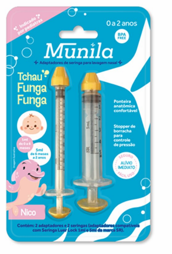 SERINGA P/ LAVAGEM NASAL INF 10ML FUNGA FUNGA MUNILA