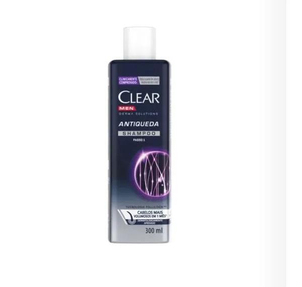 Shampoo Antiqueda Clear Men Derma Solutions 300ml