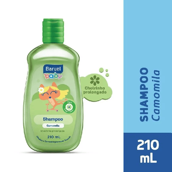 Shampoo Baruel Baby Camomila 210ml