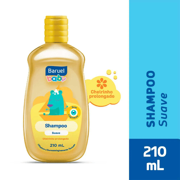 Shampoo Baruel Baby Suave 210ml