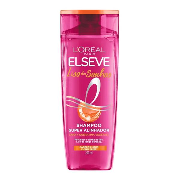 Shampoo Elseve 200 ml Liso dos Sonhos