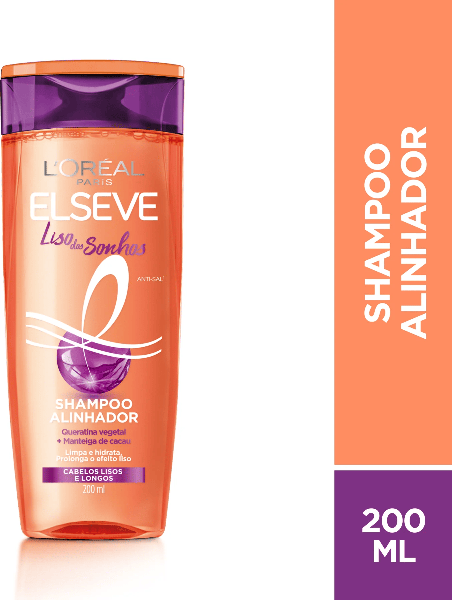 Shampoo Elseve Liso dos Sonhos 200ml