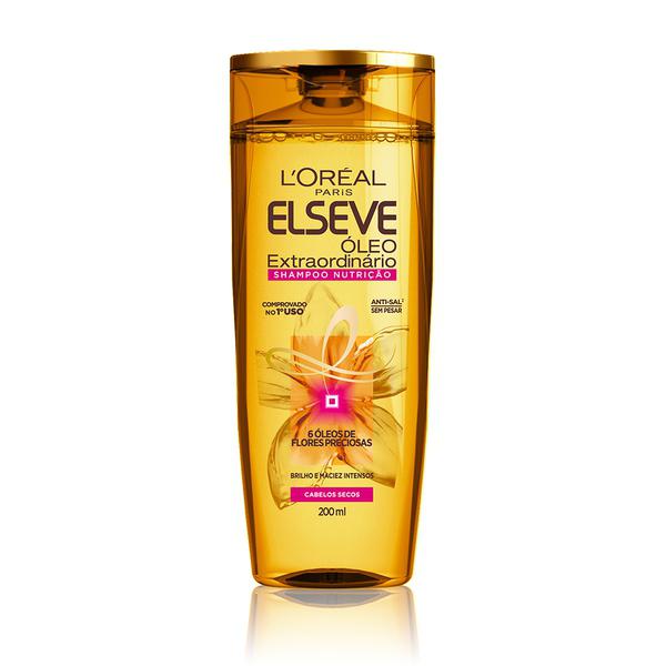 Shampoo Elseve Oleo Extraordinario Nutrição 200ml
