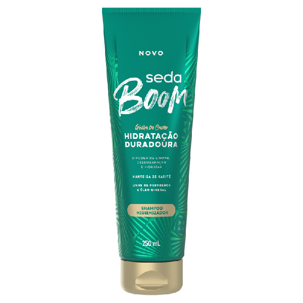 Shampoo Higienizador Seda Boom Hidratação Duradoura - 250ml