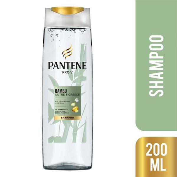 Shampoo Pantene Pro-V Nutre e Cresce Bambu 200ml