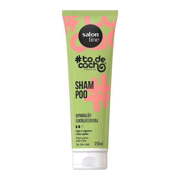 Shampoo #todecacho Reparação Fortalecedora 250ml  - Salon line