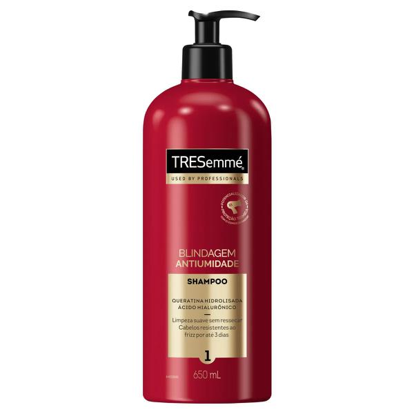 Shampoo Tresemmé Blindagem Antiumidade Frasco 650ml Pump