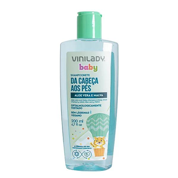 Shampoonete Vini Baby Aloe Vera e Malva 200ml