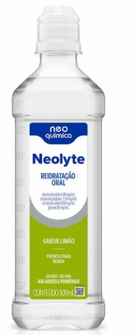 SORO REIDRAT (NEOLYTE) SOL ORAL FR 500ML SB LIMAO