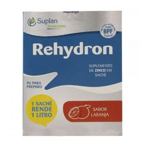 Soro Reidratante Rehydron 4 sachês Sabor Laranja 26g