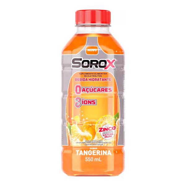 Soro Reidratante Sorox com 550ml Sabor Tangerina