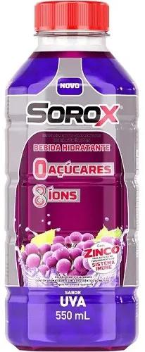 Sorox Solução para Reidratação Oral Sabor Uva 550mL