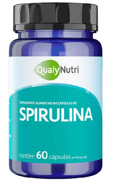 SPIRULINA 500MG C/60CPAS QUALYNUTRI