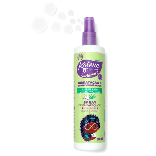 Spray Condicionador Desembaraçante Kolene Cachinhos 300ml
