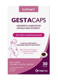 SUPRAVIT GESTACAPS CX 30CAPS HERTZ