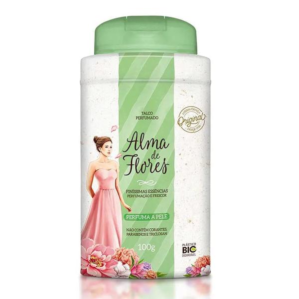 Talco Alma de Flores Clássico 100g