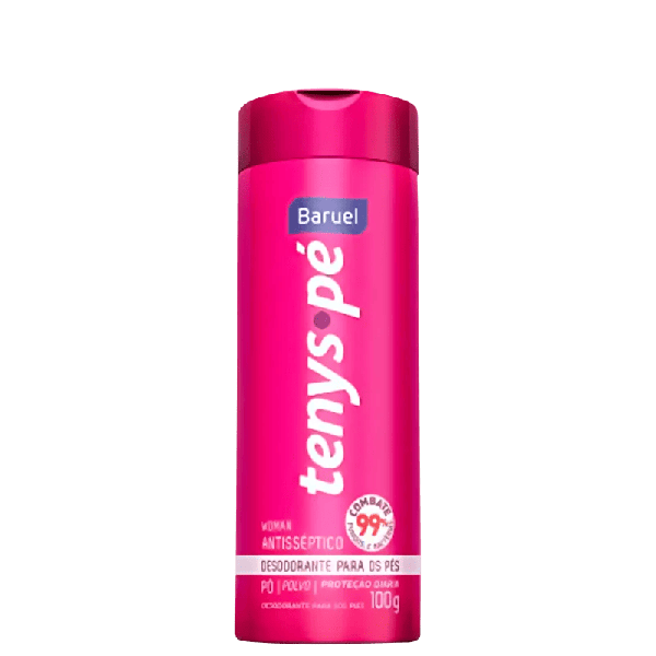 Talco Tenys Pé Desodorante Para Os Pés Woman 100g