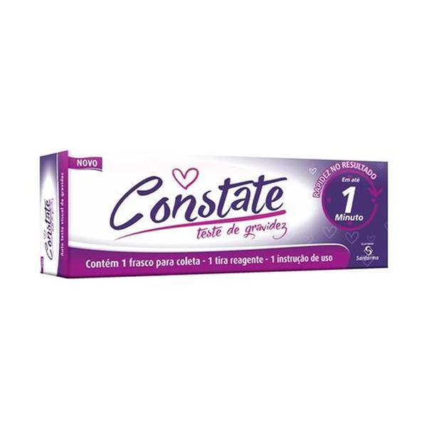 Teste de Gravidez Constate Em Tira 1 Unidade