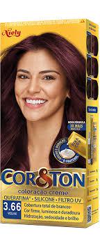 Tinta de Cabelo Cor&Ton 3.66 Violine