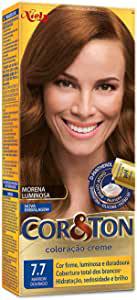 Tinta de Cabelo Cor&Ton  7.7 Marrom Dourado