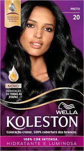 Tinta de Cabelo Koleston 20 Preto