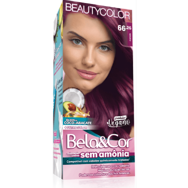 Tintura Beauty Color Sem Amônia 66.26 - Marsala