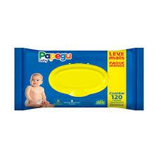 Lenço Umedecido Papegu Baby Flip Baby C/ 120 Unidades