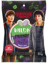 VALDA PASTILHA STRANGER MACA E UVA 25G