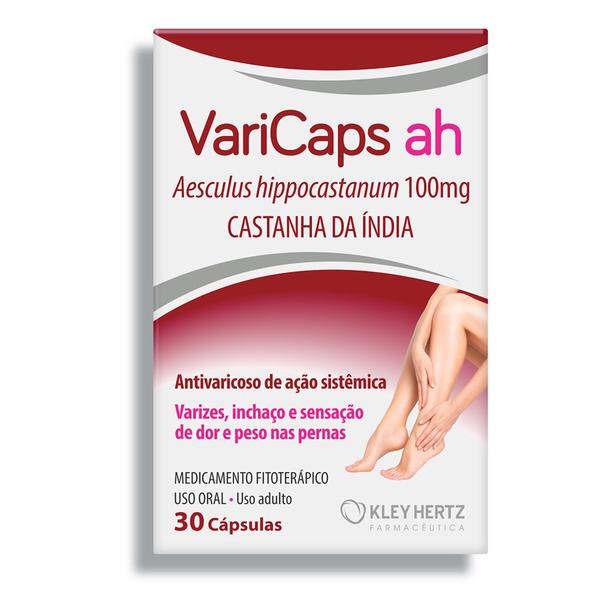 Varicaps Ah Castanha Da Índia 30 Cápsulas