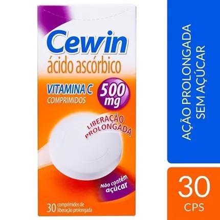Vitamina C Targifor Cewin 500mg 30 Comprimidos Liberação Prolongada