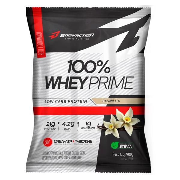 Whey Protein 100% Concentrado Prime Refil 900g