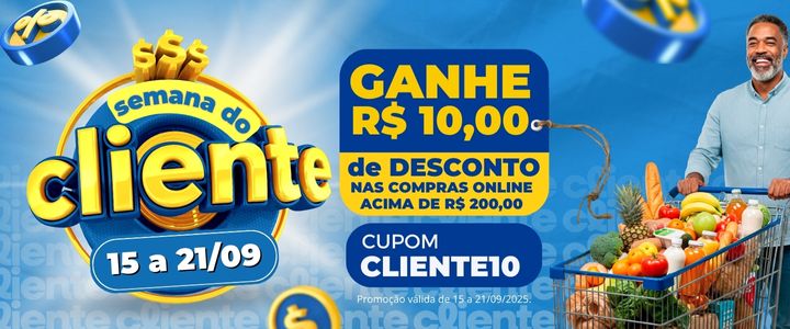 Cupom Semana do Cliente