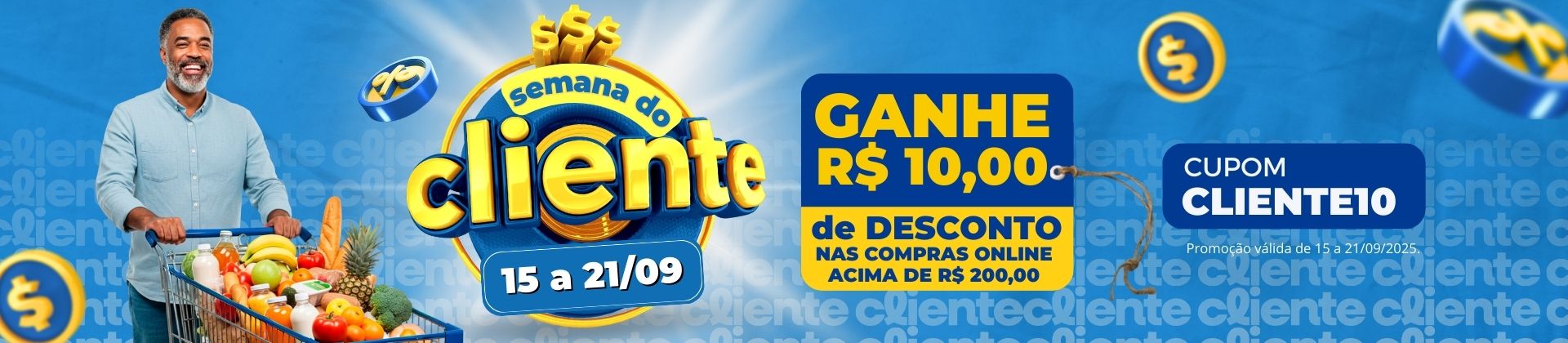 Cupom Semana do Cliente
