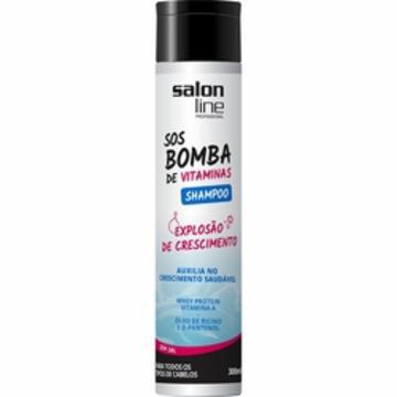  SHAMPOO SALON LINE BOMBA ORIGINAL 300ML