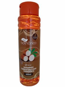  SHAMPOO TOK BOTHANICO QUERATINA COM MANDIOCA 400ML