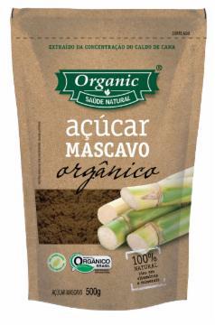 ACUCAR MASCAVO ORGANIC ORGANICO 500G