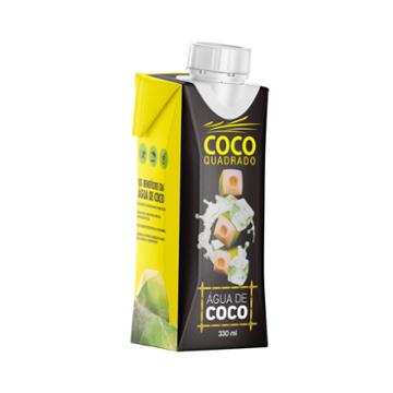 AGUA DE COCO QUADRADO TRADICIONAL TP 330ML 