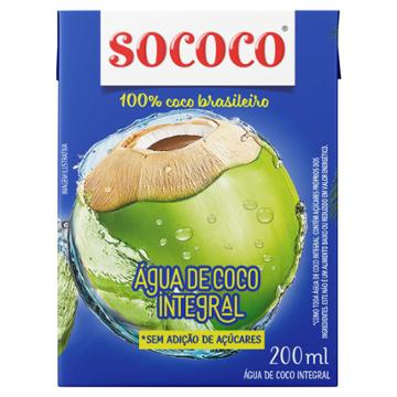 AGUA DE COCO SOCOCO 200ML