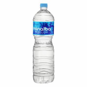 AGUA MINERAL MINALBA SEM GAS 1,5L