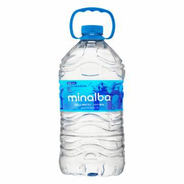 AGUA MINERAL MINALBA SEM GAS 5L