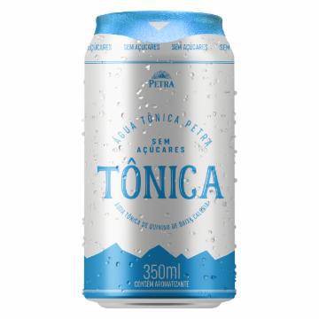AGUA TONICA LATA PETRA ZERO ACUCAR 350ML