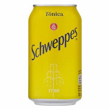 AGUA TONICA LATA SCHWEPPES 350ML
