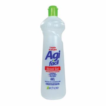 ALCOOL GEL AGIFACIL TRAD 62ºINPM 500ML