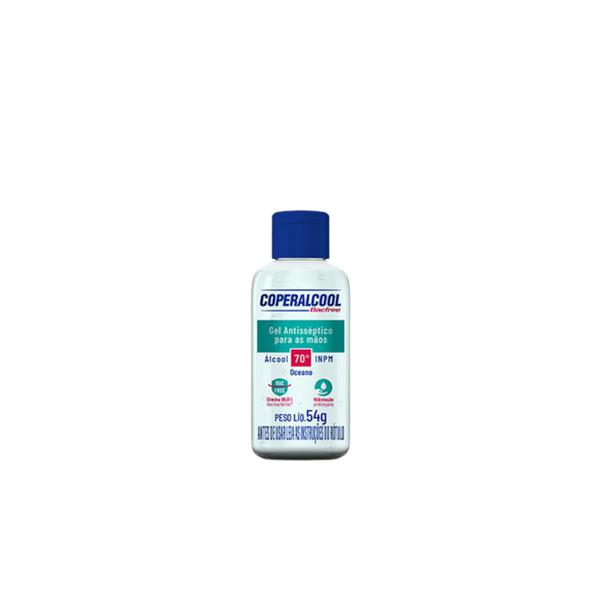 ALCOOL GEL COPERALCOOL BACFREE P/MAOS PERFUMADO OCEANO 54G