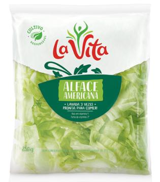 ALFACE AMERICANA HIGENIZADA LA VITA 250G