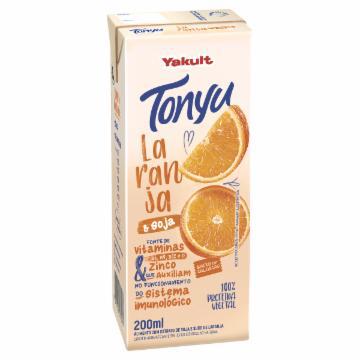 ALIMENTO A BASE DE SOJA TONYU LARANJA TP 200ML